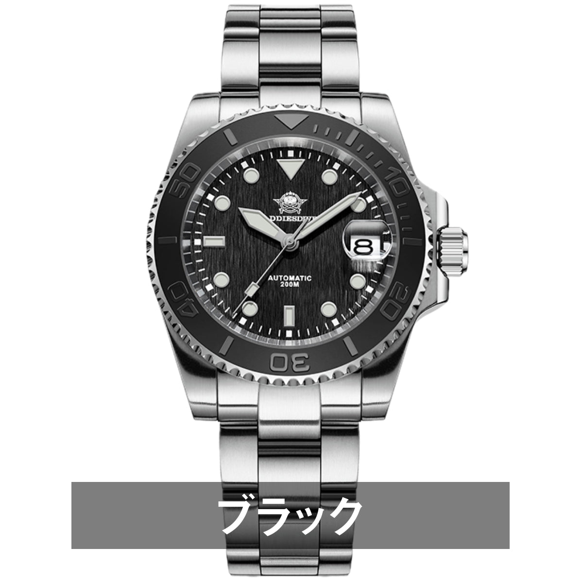 ダイバーズウォッチ 腕時計 メンズ サブマリーナ オマージュウォッチ 機械式 自動巻き ADDIESDIVE AD2087