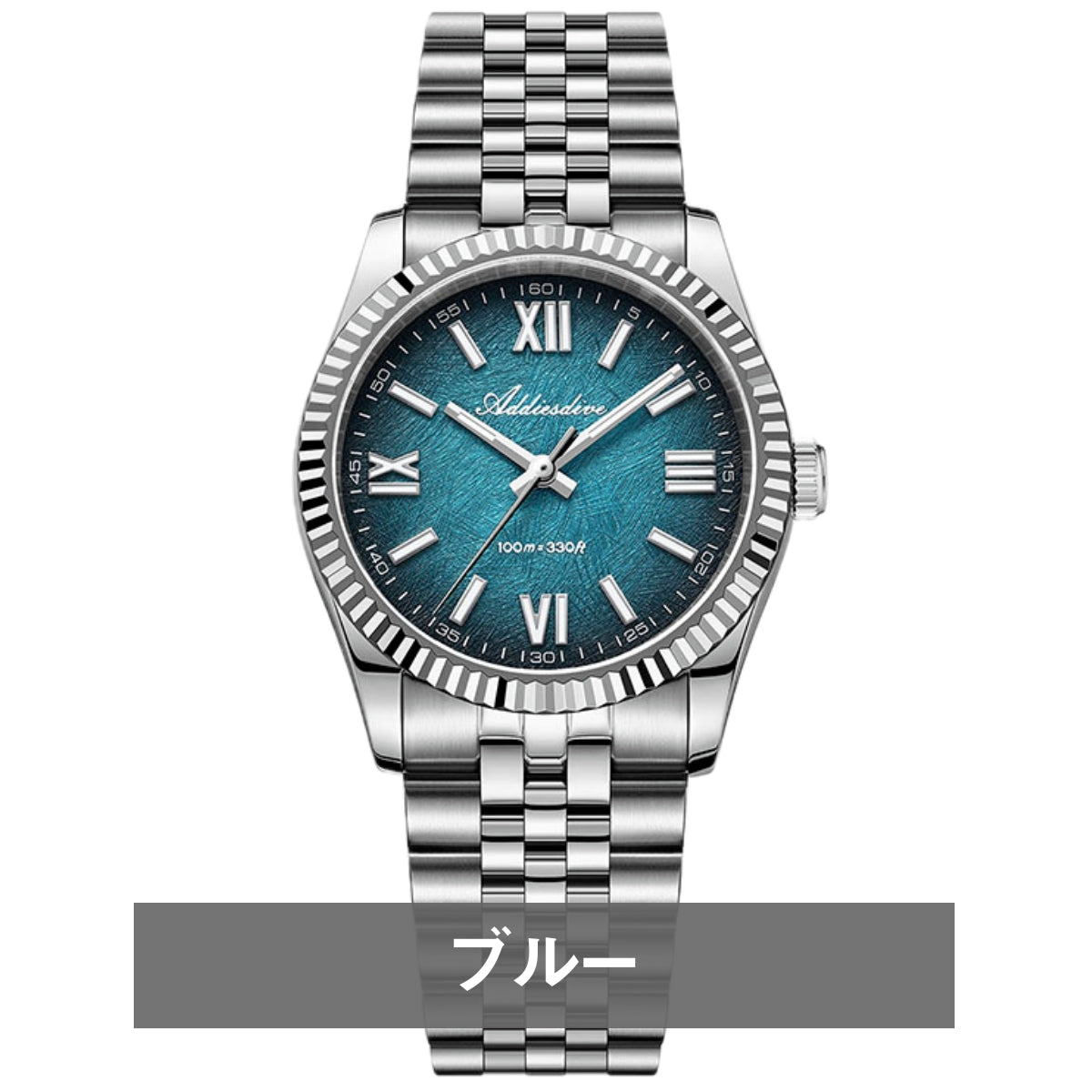 腕時計 メンズ 40代 50代 オマージュウォッチ クォーツ 防水 36mm VH31ムーブメント ADDIESDIVE AD2512