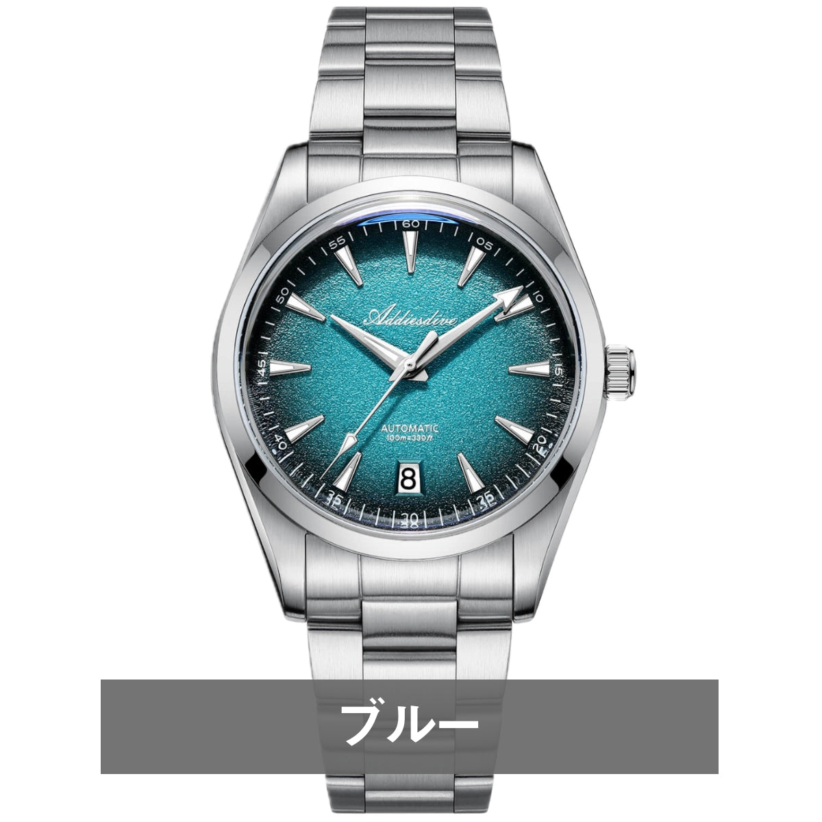 自動巻き腕時計 メンズ 40代 50代 オマージュウォッチ 機械式 手巻き 10気圧防水 39mm ADDIESDIVE AD2094
