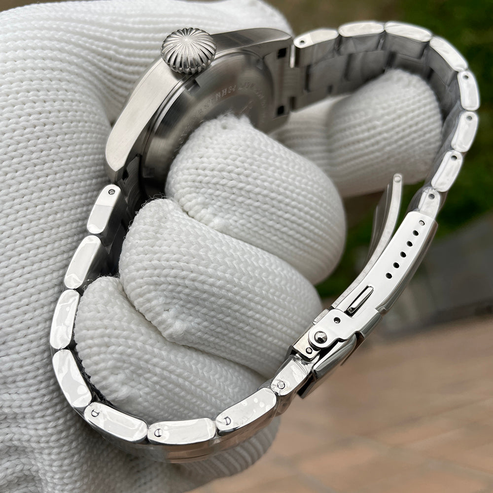 機械式腕時計 メンズ 40代 50代 GMT オマージュウォッチ 自動巻き セイコームーブメント 手巻き STEELFLIER SF790