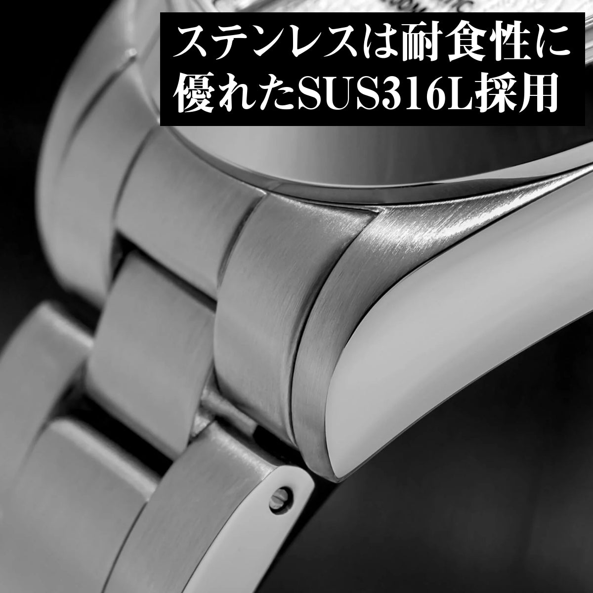 自動巻き腕時計 メンズ 40代 50代 オマージュウォッチ 機械式 手巻き付き 防水 39mm ADDIESDIVE AD2075