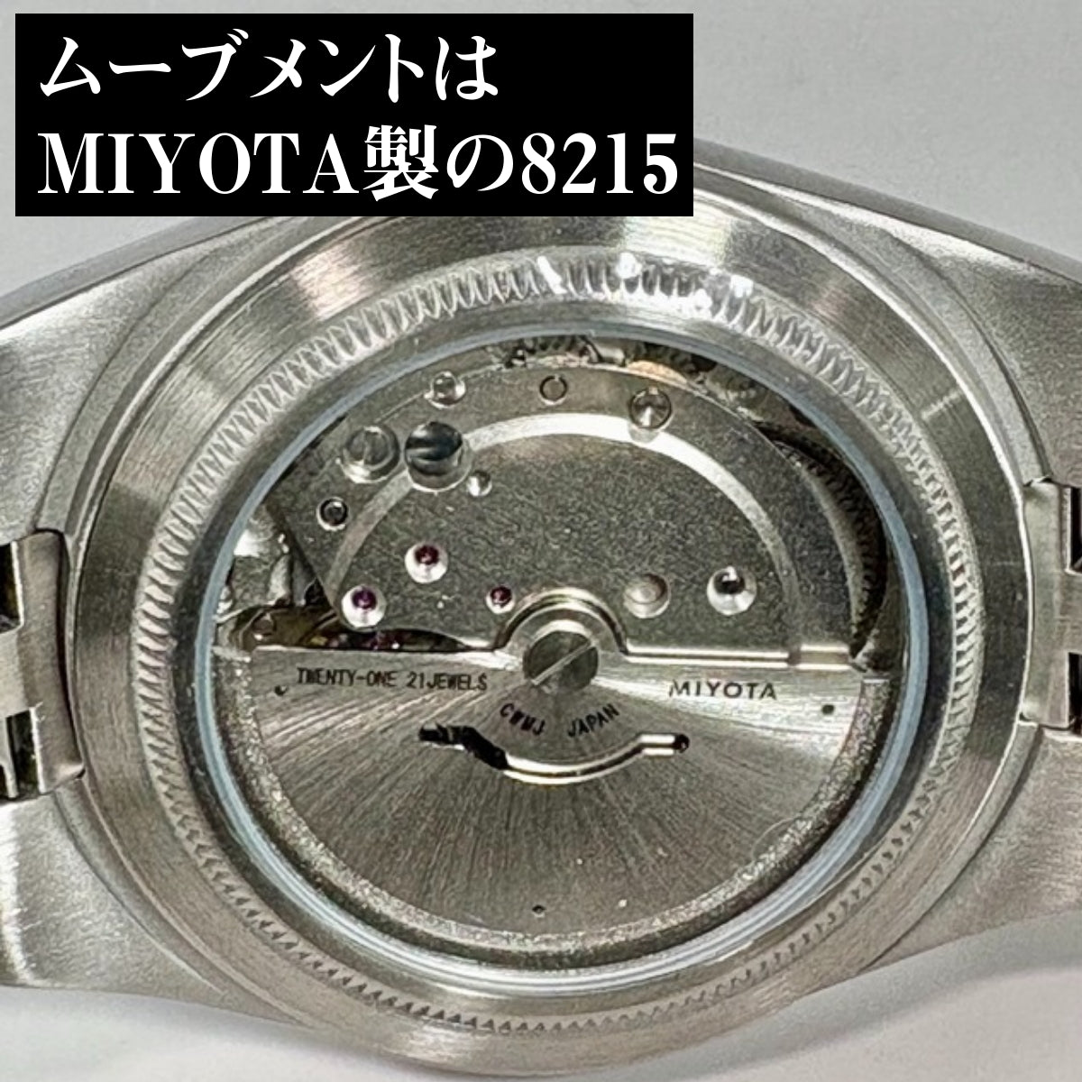 Men's Mechanical Watch, Homage Watch for Men in their 40s and 50s, Automatic with Miyota Movement and Manual Winding, SPECHT & SOHNE SP-RO-1