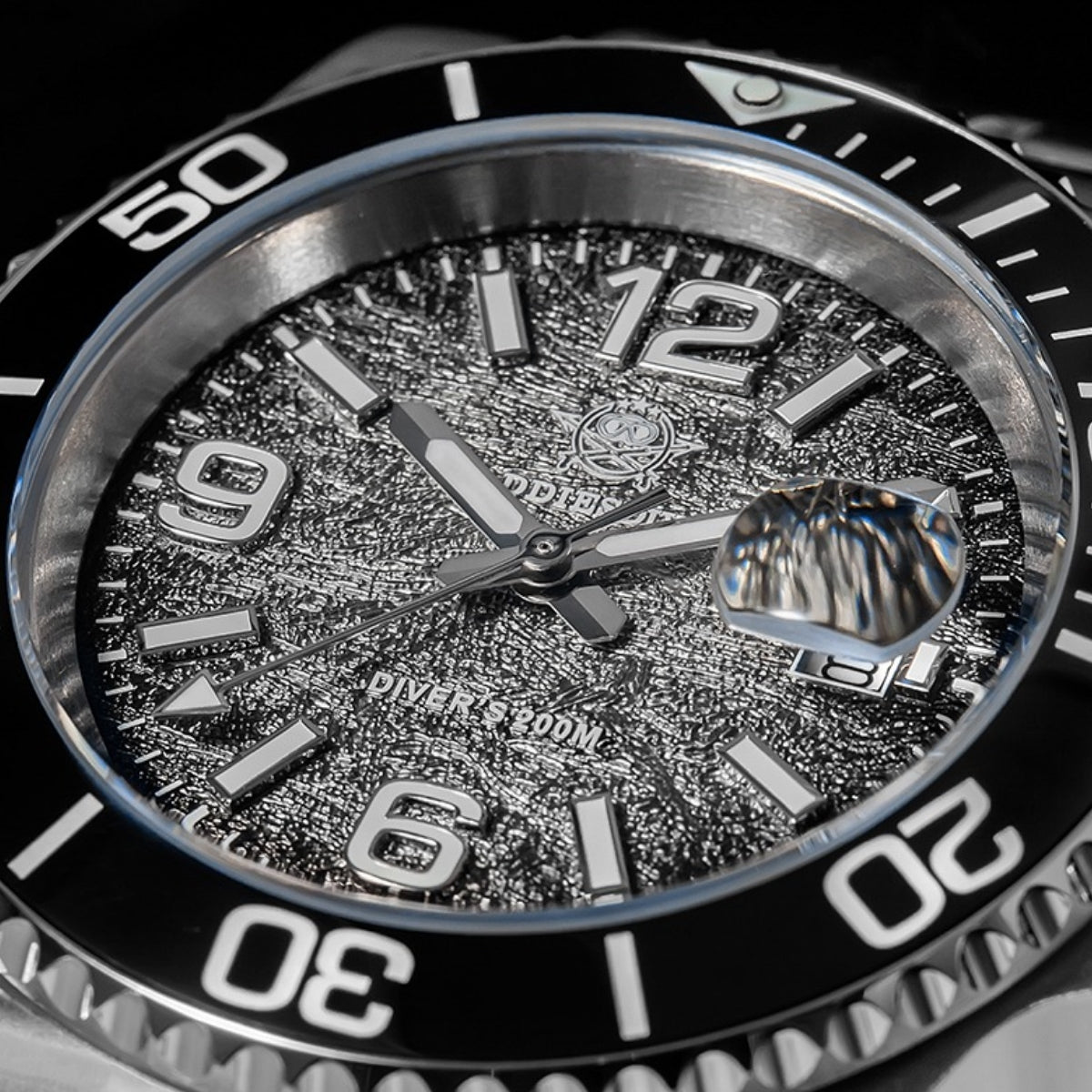 腕時計 メンズ 40代 50代 オマージュウォッチ クォーツ 20気圧防水 41mm ミヨタムーブメント ADDIESDIVE AD2513