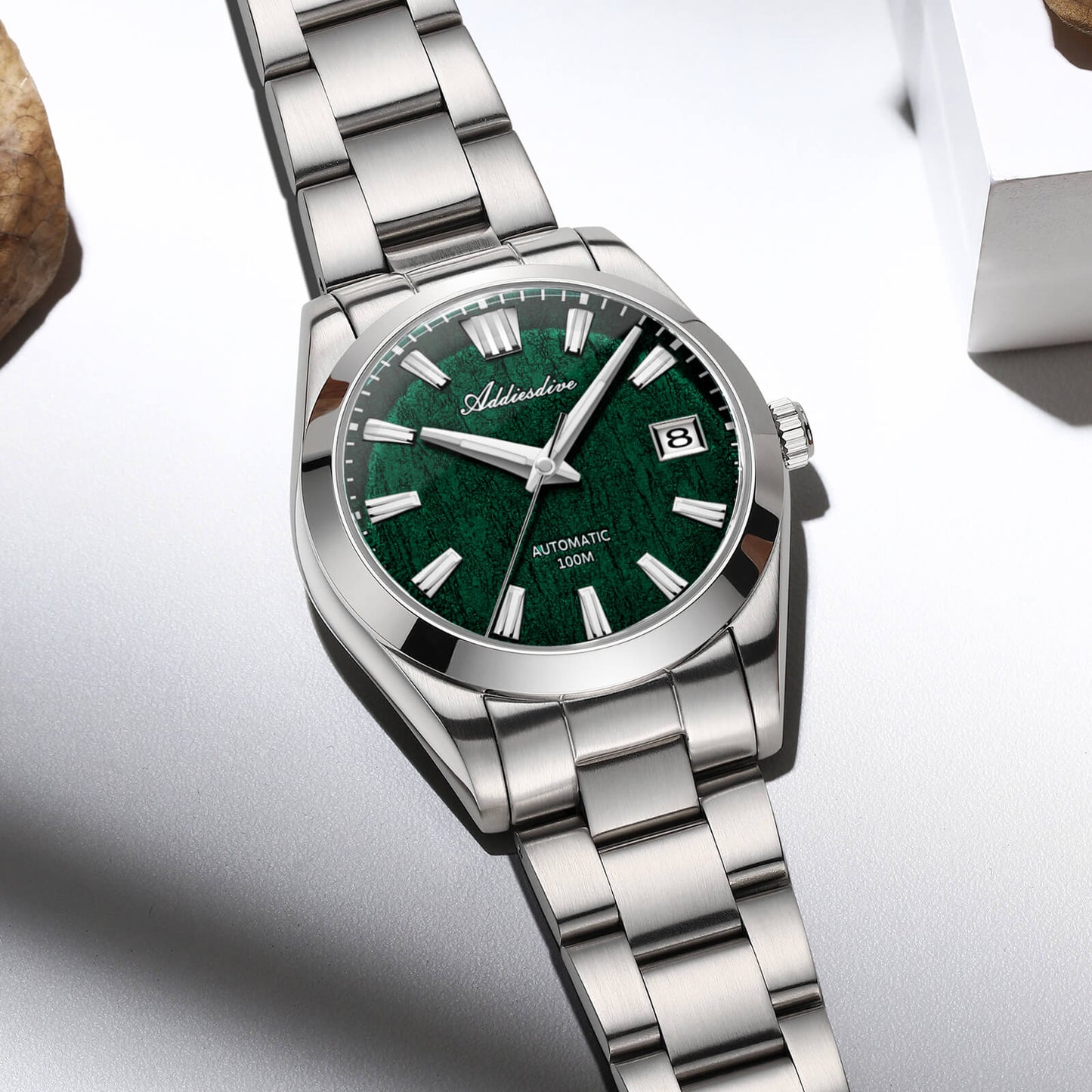 自動巻き腕時計 メンズ 40代 50代 オマージュウォッチ 機械式 手巻き付き 防水 39mm ADDIESDIVE AD2075