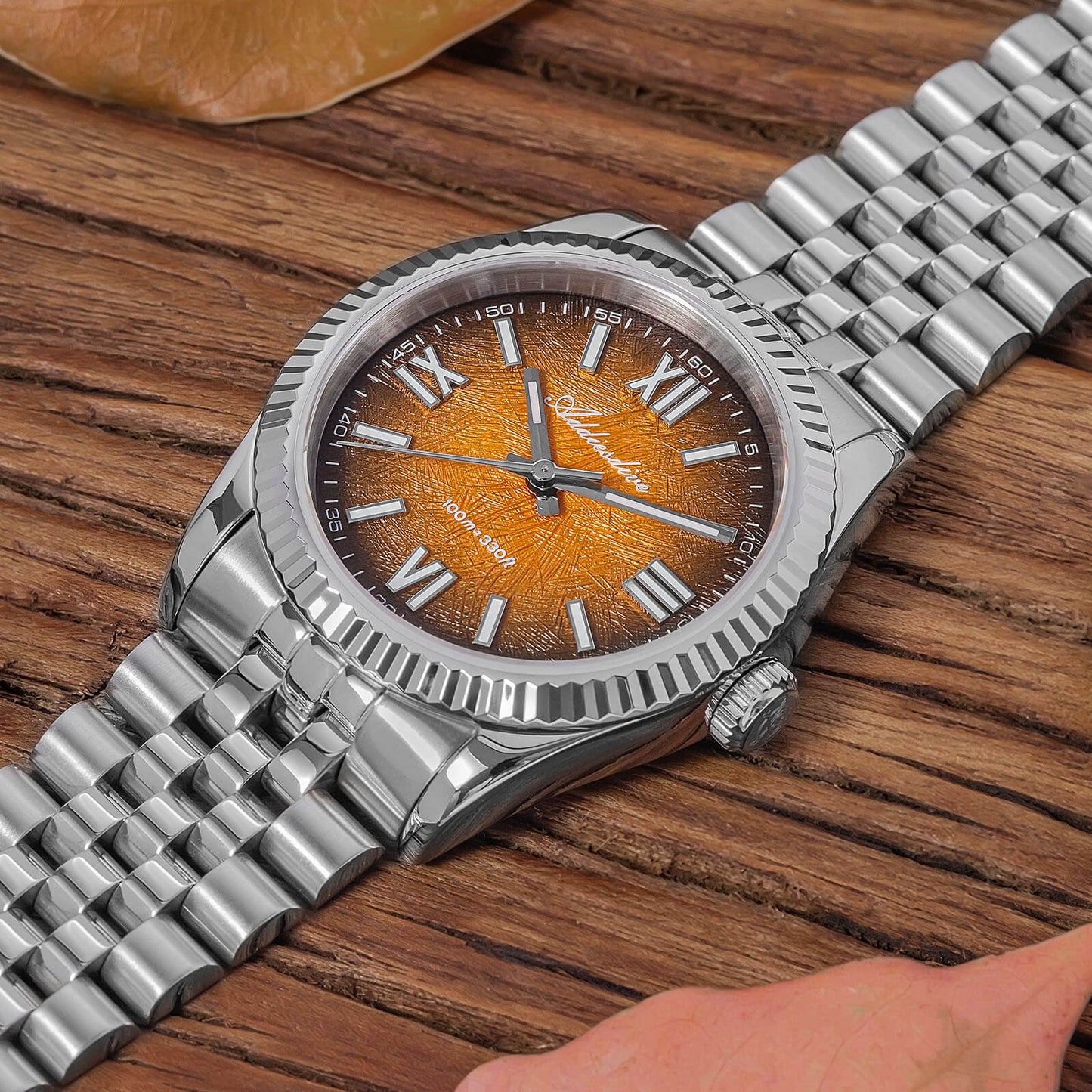 腕時計 メンズ 40代 50代 オマージュウォッチ クォーツ 防水 36mm VH31ムーブメント ADDIESDIVE AD2512