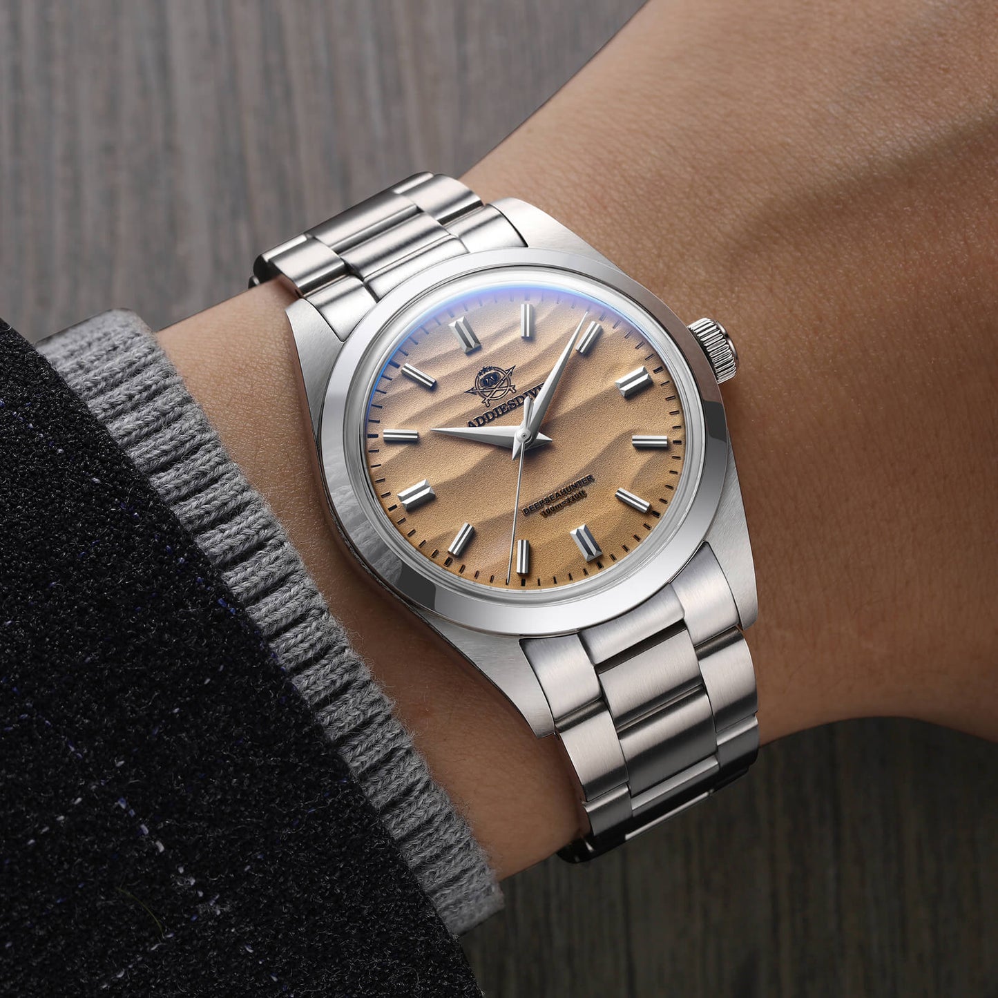 ADDIESDIVE 36mm AD2030 unisex watch for men and women in their 40s and 50s, waterproof quartz movement, Seiko movement