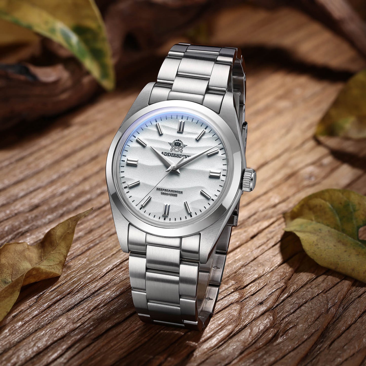 ADDIESDIVE 36mm AD2030 unisex watch for men and women in their 40s and 50s, waterproof quartz movement, Seiko movement