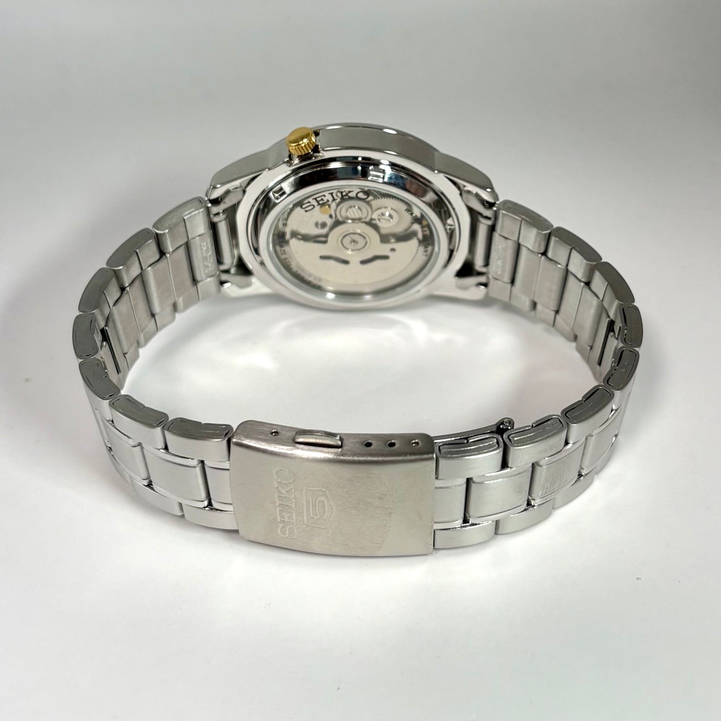 セイコー SEIKO 腕時計 メンズ 逆輸入 海外モデル セイコー5 自動巻 機械式 日付 曜日 デイデイト 38mm SNKK22K1
