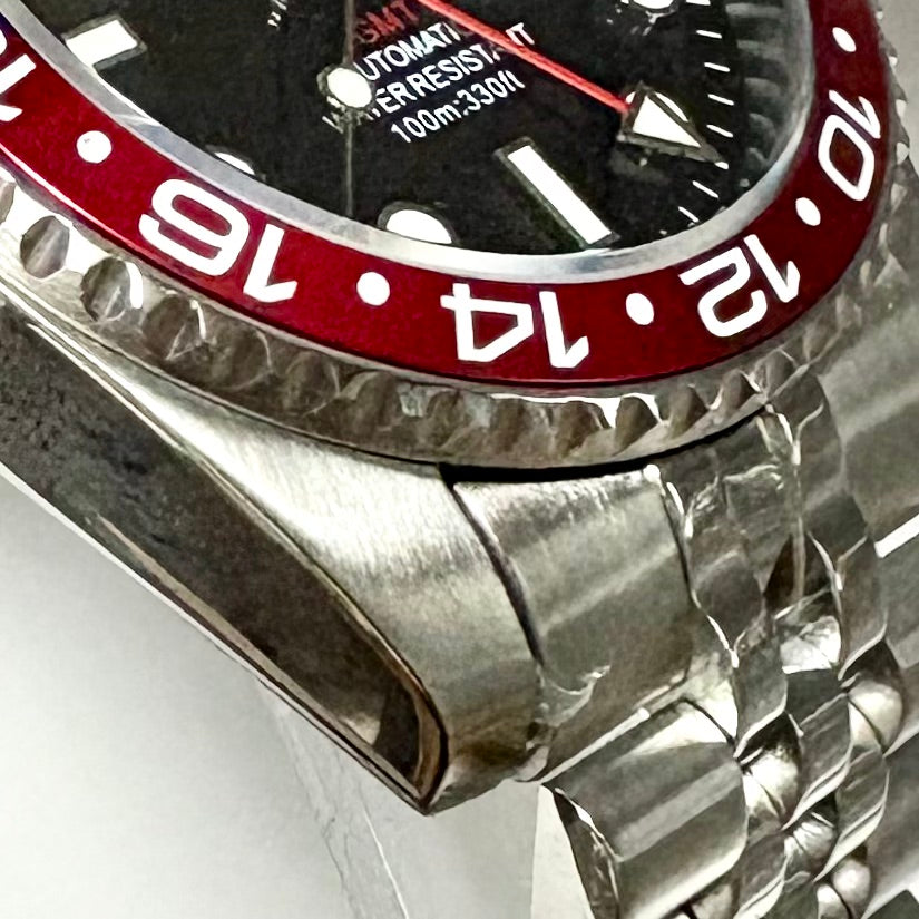機械式腕時計 メンズ 40代 50代 GMT オマージュウォッチ 自動巻き セイコームーブメント 手巻き 36mm CORGEUT 3001