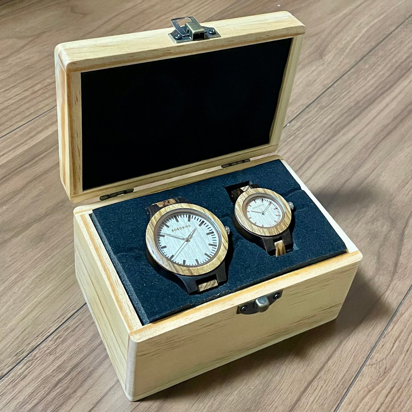 BOBO BIRD Wooden Watches for Couples and Husbands, Pair Box, Hypoallergenic, N28 & N30