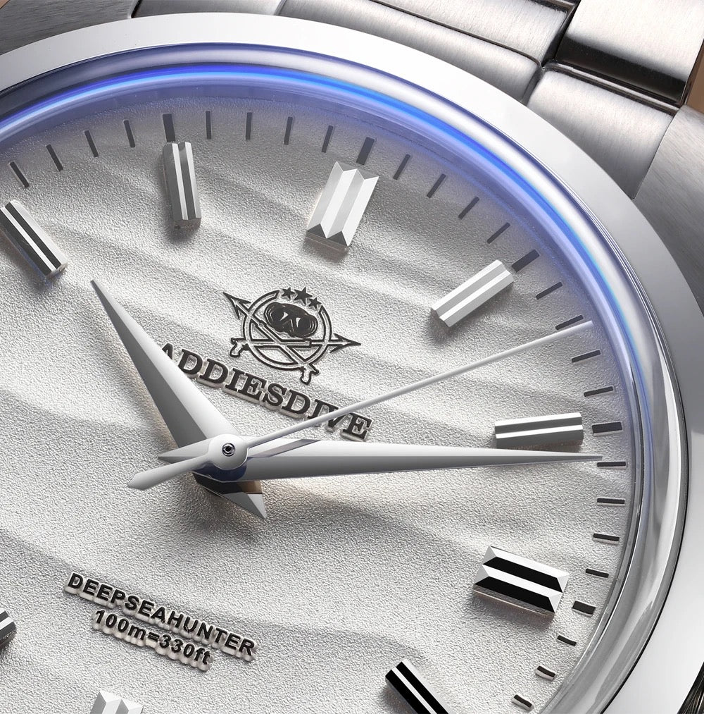 ADDIESDIVE 36mm AD2030 unisex watch for men and women in their 40s and 50s, waterproof quartz movement, Seiko movement