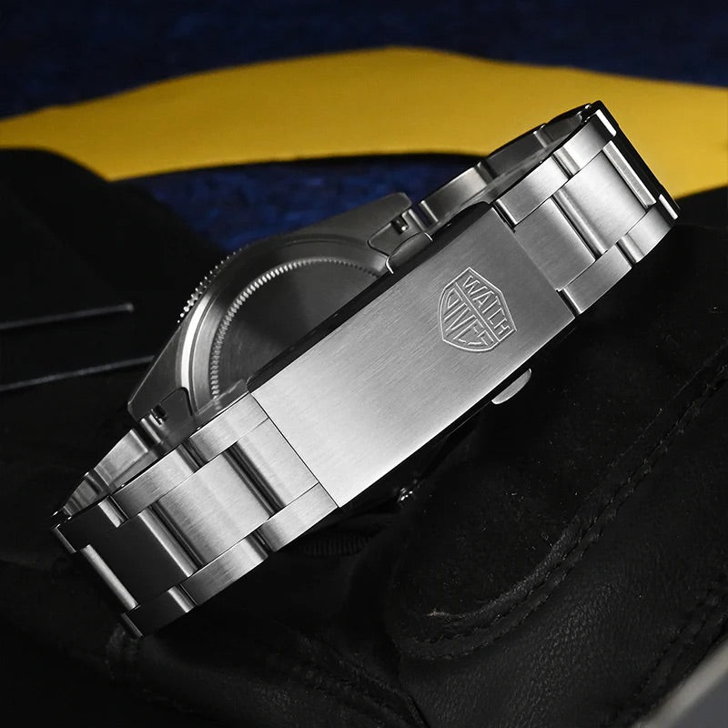 腕時計 メンズ 40代 50代 オマージュウォッチ クォーツ 20気圧防水 37mm アルミベゼル WATCHDIVES WD7922
