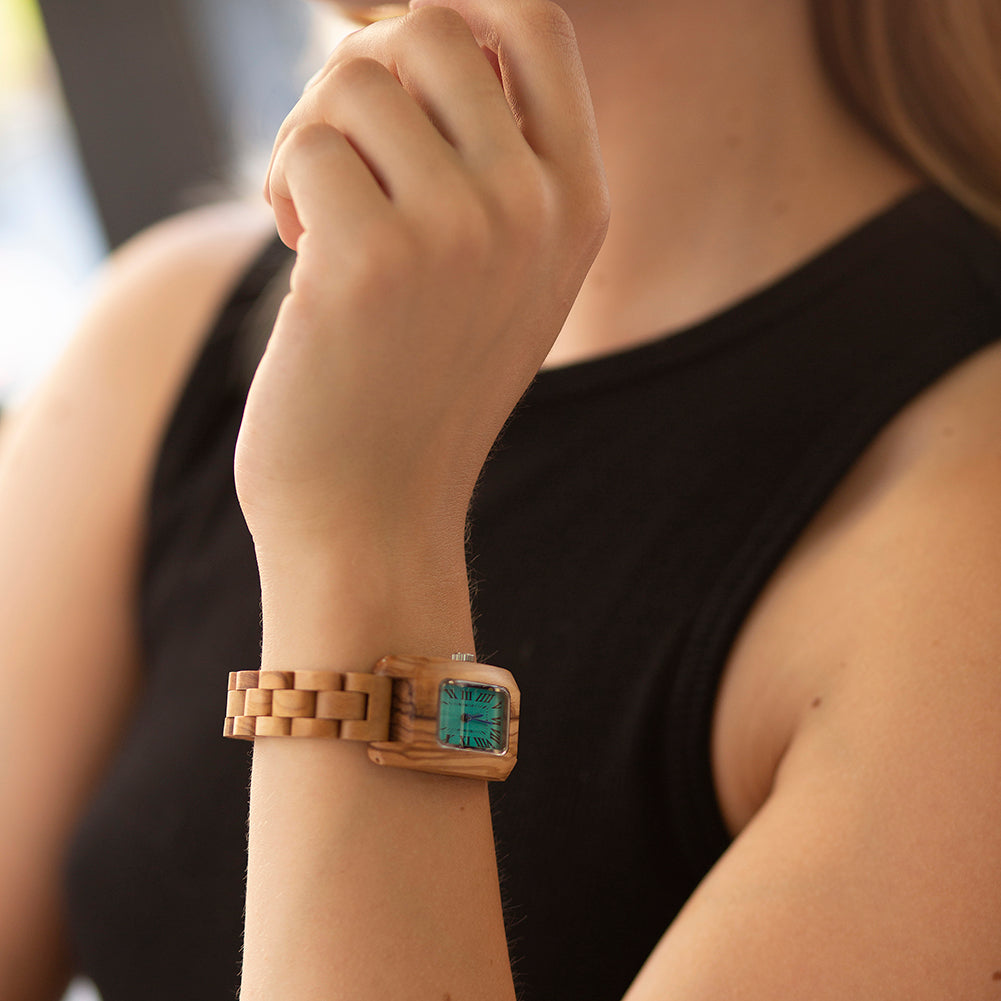 BOBO BIRD GT020 Wooden Watch for Women in Their 20s, 30s, and 40s, Quartz Movement, Hypoallergenic