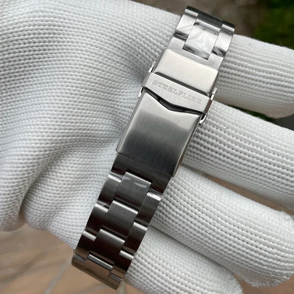 パイロットウォッチ ミリタリー 腕時計 メンズ 40代 50代 クォーツ式 オマージュ 24時間計 39mm STEELFLIER SF746