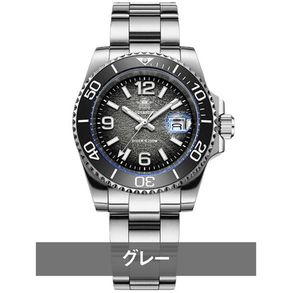 腕時計 メンズ 40代 50代 オマージュウォッチ クォーツ 20気圧防水 41mm ミヨタムーブメント ADDIESDIVE AD2513