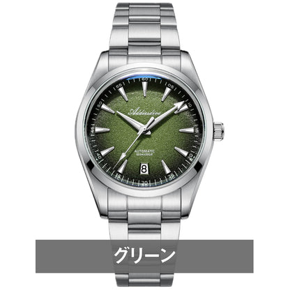 自動巻き腕時計 メンズ 40代 50代 オマージュウォッチ 機械式 手巻き 10気圧防水 39mm ADDIESDIVE AD2094