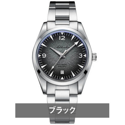 自動巻き腕時計 メンズ 40代 50代 オマージュウォッチ 機械式 手巻き付き 防水 39mm ADDIESDIVE AD2508