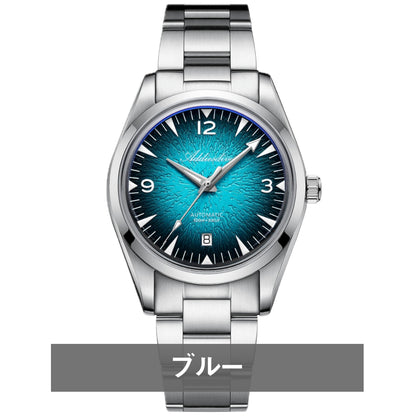 自動巻き腕時計 メンズ 40代 50代 オマージュウォッチ 機械式 手巻き付き 防水 39mm ADDIESDIVE AD2508