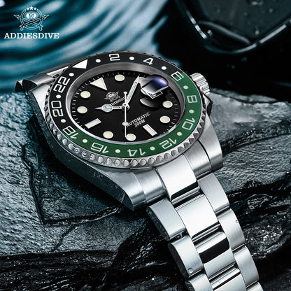 ADDIESDIVE H3AC Automatic Dive Watch for Men in their 40s and 50s, a Submariner Homage Watch