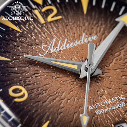 自動巻き腕時計 メンズ 40代 50代 オマージュウォッチ 機械式 手巻き付き 防水 39mm ADDIESDIVE AD2508