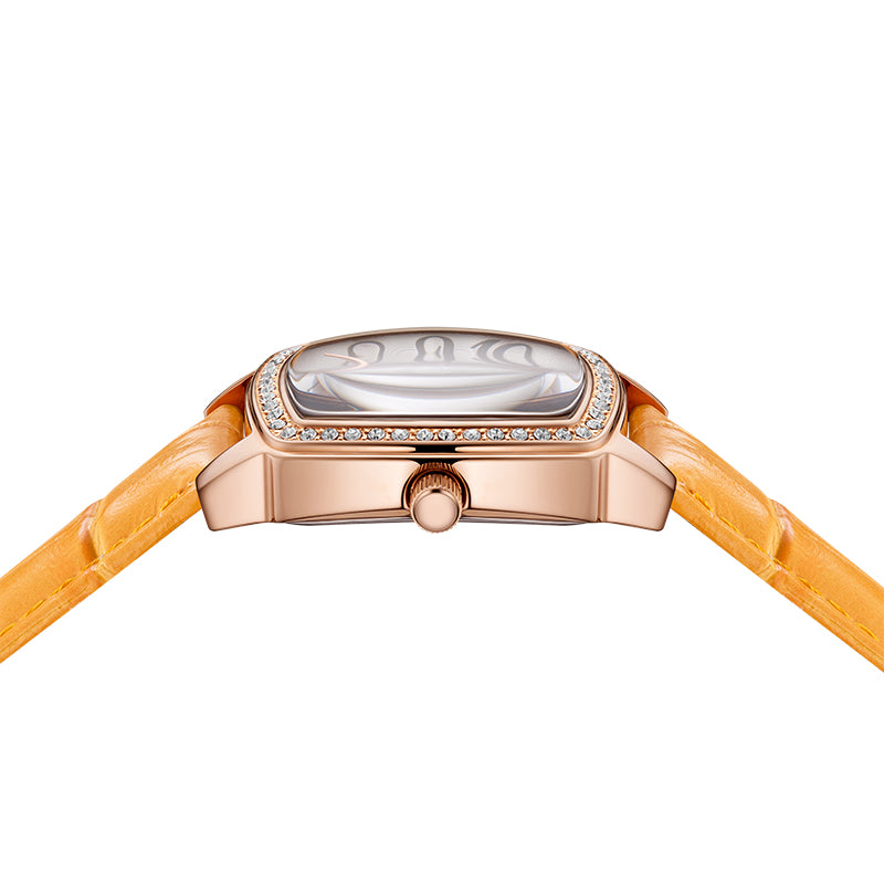 腕時計 レディース 女性 20代 30代 クォーツ レザーバンド 革ベルト 日付 クイックレバー 防水 WELLY MERCK WM073L