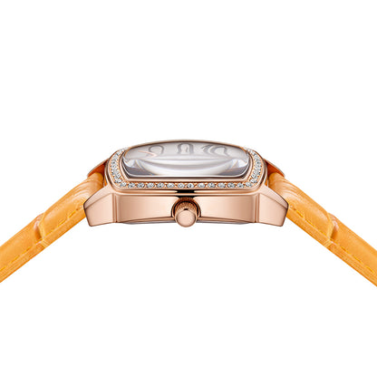 腕時計 レディース 女性 20代 30代 クォーツ レザーバンド 革ベルト 日付 クイックレバー 防水 WELLY MERCK WM073L