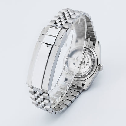 自動巻き腕時計 メンズ 40代 オマージュウォッチ 機械式 手巻き 36mm ローマ数字インデックス 日付 CORGEUT 2029
