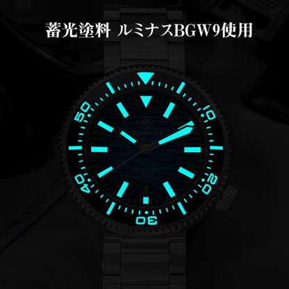 ダイバーズウォッチ 腕時計 メンズ 1000m防水 機械式 自動巻き 手巻き付き カレンダー ADDIESDIVE AD2069