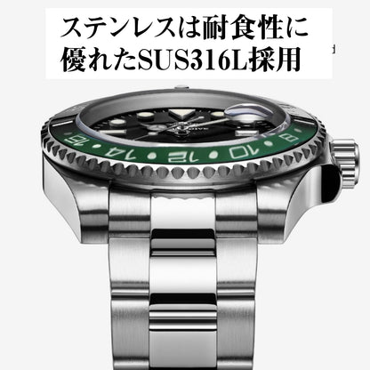 ADDIESDIVE H3AC Automatic Dive Watch for Men in their 40s and 50s, a Submariner Homage Watch