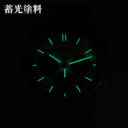 腕時計 メンズ 40代 50代 クロノグラフ オマージュウォッチ クォーツ メカクォーツ 41mm SPECHT & SOHNE SP0005