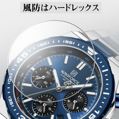 腕時計 メンズ 40代 50代 クロノグラフ オマージュウォッチ クォーツ 日付 42mm 高見え NAVIFORCE NF8049