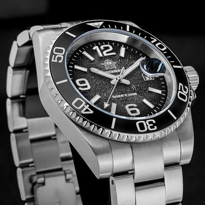 腕時計 メンズ 40代 50代 オマージュウォッチ クォーツ 20気圧防水 41mm ミヨタムーブメント ADDIESDIVE AD2513