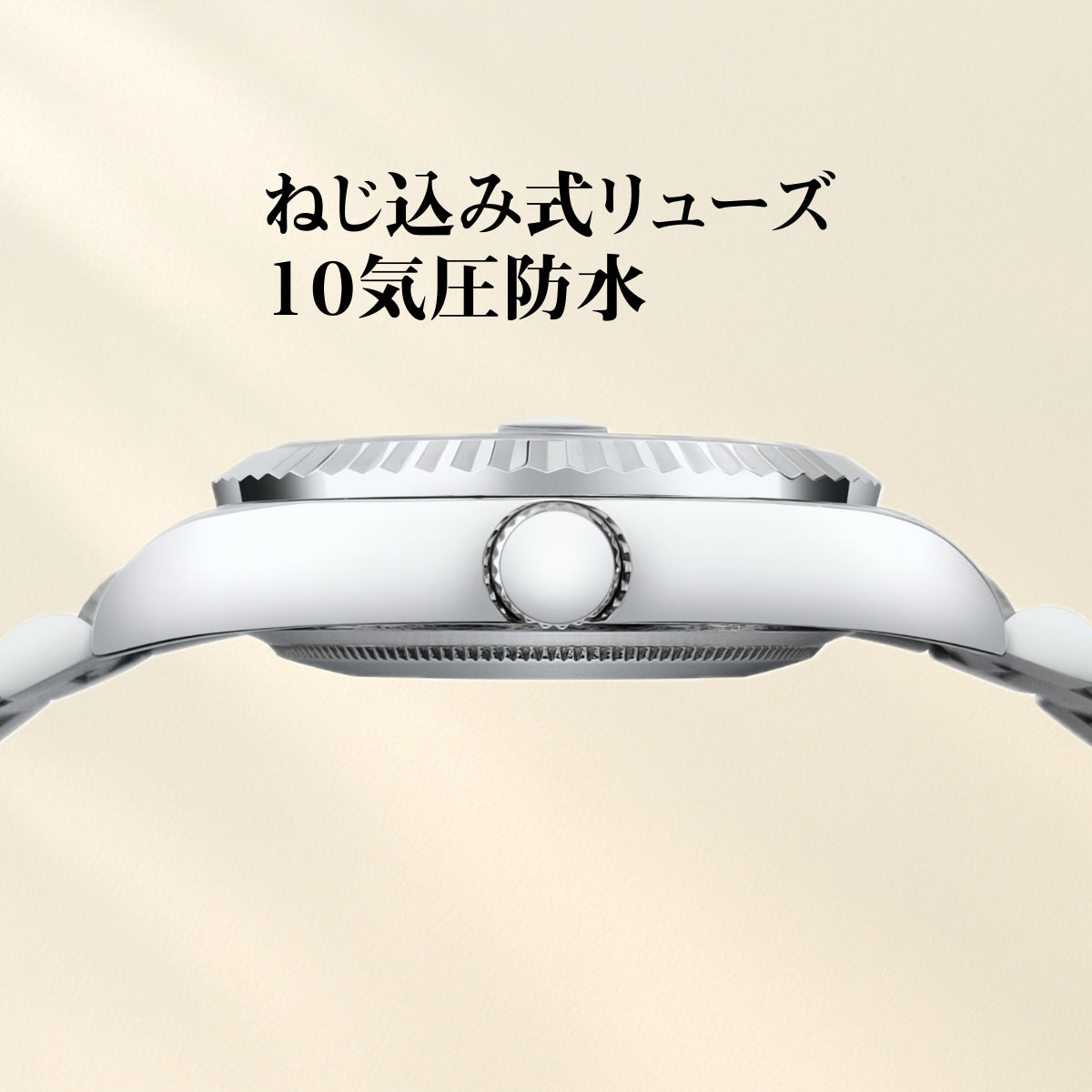 腕時計 メンズ 機械式 自動巻き 40代 50代 オマージュウォッチ デイデイト 手巻き 36mm 日付 曜日 CORGEUT 6002
