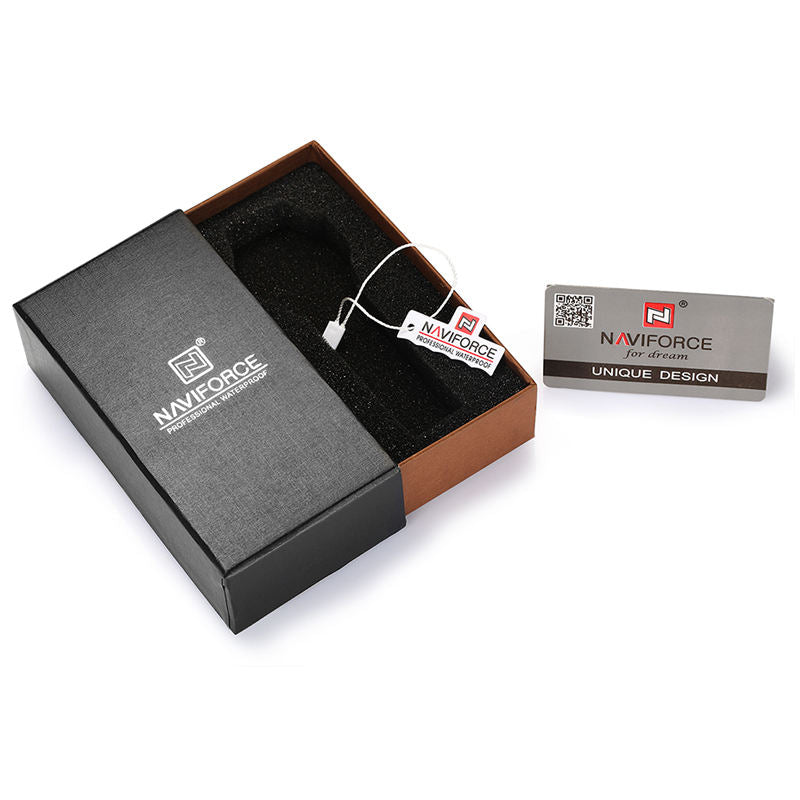 ペアウォッチ カップル 夫婦 クォーツ クロノグラフ ペア価格 日付 プレゼント ギフト NAVIFORCE NF8048