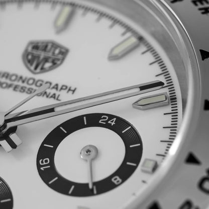 腕時計 メンズ 40代 50代 クロノグラフ オマージュウォッチ クォーツ メカクォーツ 39mm WATCHDIVES WD16500