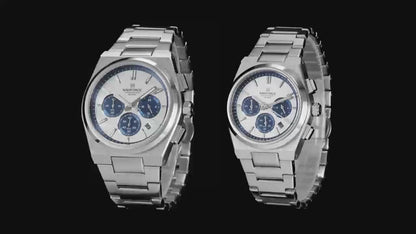 ペアウォッチ カップル 夫婦 クォーツ クロノグラフ ペア価格 日付 プレゼント ギフト NAVIFORCE NF8048