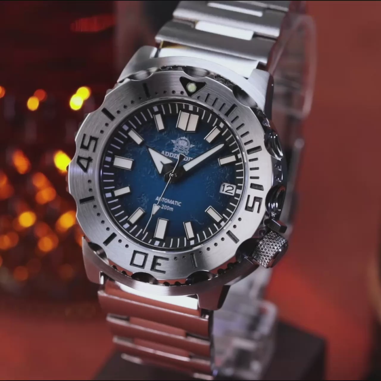 オマージュ自動巻きダイバーズウォッチ ダイバーズウォッチ 自動巻き腕時計 メンズ ダイバー ダイバーズ 40代