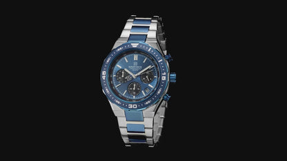 腕時計 メンズ 40代 50代 クロノグラフ オマージュウォッチ クォーツ 日付 42mm 高見え NAVIFORCE NF8049